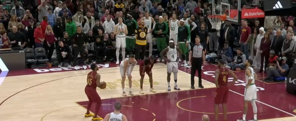 Cavs Celtics Finish